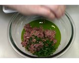 洋風ソース!椎茸にらバーグ★動画あり★作り方7写真
