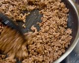 肉味噌deひき肉とポテトの重ね焼き作り方5写真