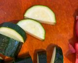 レンジで簡単♪鶏ももと野菜のカレー蒸し☆作り方1写真