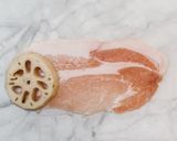 シャキ旨！れんこんの豚肉巻き作り方2写真
