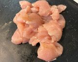 鶏胸肉と豆腐豆苗の韓国海苔煮込み作り方1写真