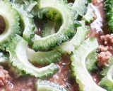 冷凍ゴーヤ☆簡単☆挽肉ゴーヤチャンプル風作り方4写真