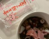 タコともずくの酢の物作り方2写真