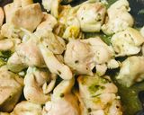 鶏肉のジェノベーゼ炒め作り方2写真