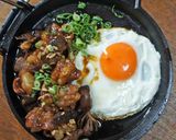 ホルモン目玉焼き作り方5写真