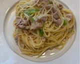 豚バラとネギの和風パスタ！作り方6写真