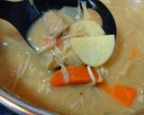 米粉で作るミルクスープカレー作り方6写真