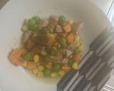 全てレンジレモン中華風親子丼味炒飯弁当作り方4写真