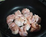 時短！蓮根・南瓜・もも肉の照り焼きホクカリ食感♪作り方3写真