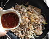 簡単10分☆豚こまのハンバーグ炒め。作り方5写真