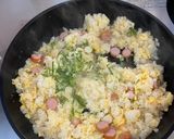 簡単☆ウインナー和風炒飯☆作り方2写真