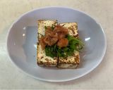 豆腐のさっぱり梅しそステーキ作り方4写真