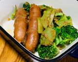 ブロッコリーの茎まで味噌バター炒め！ウインナーと作り方7写真