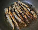 ししゃもの揚げ焼き(味醂塩こんぶ味)作り方5写真