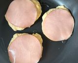 時短ツナとハムのホットケーキ作り方2写真
