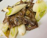 ごま油香る♪トロッと絡む塩ねぎレバー作り方5写真