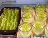 シャインマスカットの豆乳レアチーズケーキ作り方9写真