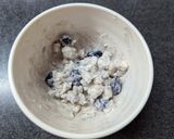 モノクロスイーツ♡黒豆クリームチーズ和え作り方1写真