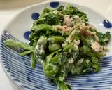春の。菜の花シーチキンあえ作り方5写真