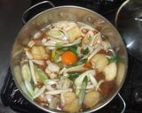 味噌煮込みうどん♪簡単鶏肉長ネギ作り方8写真