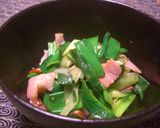 葉たまねぎの網焼き＆炒め物作り方6写真