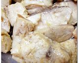 マグロと舞茸の♪醤油大蒜♪ステーキ作り方5写真