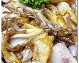 マグロと舞茸の♪醤油大蒜♪ステーキ作り方7写真