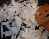 牛こま肉の豆板醤炒め作り方2写真