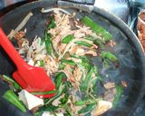 ☆にらと豆腐のスタミナ丼☆作り方3写真