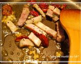 ミートソースＤＥミートクリームパスタ作り方2写真