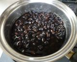 圧力鍋で黒豆煮・簡単・時短・お節料理作り方6写真