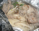たっぷりきのことぶた肉のホイル焼き！作り方7写真