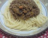 ☆カレー味のミートスパゲティ☆作り方7写真
