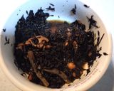 ひじきリメイク〜甘酢あんかけオムレツ作り方1写真