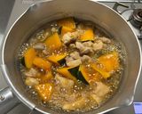 かぼちゃと鶏肉の煮物作り方6写真