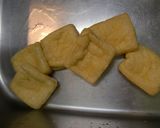♪薄揚げの春キャベツ巻き　照り焼き風味♪作り方1写真
