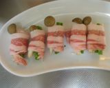 ＊レモンでさっぱり♪豚肉のいんげん巻き＊作り方2写真