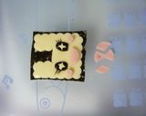 平面なキャラ弁☆まめっち＆ラブリっち♡作り方4写真