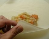 エビと鮭の春巻き作り方6写真