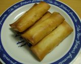 エビと鮭の春巻き作り方7写真