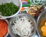 青椒肉絲卵焼き♪作り方1写真