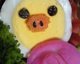 ゆで卵で・・・キイロイトリ作り方5写真