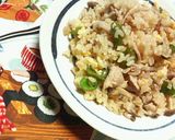 ボリューム満点✿豚に卵❀醤油混ぜご飯✿作り方10写真