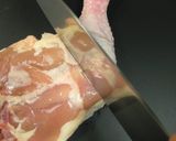 どんぐり料理鶏モモ肉のソテーブドウソース作り方1写真