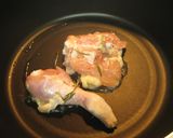 どんぐり料理鶏モモ肉のソテーブドウソース作り方5写真