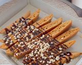 パンケーキで即席チョコナッツラスク作り方5写真