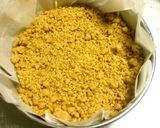 豆腐チーズケーキ☆クランブルのせ作り方3写真