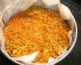 豆腐チーズケーキ☆クランブルのせ作り方4写真