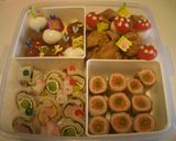お花見弁当☆子供向け♪作り方7写真