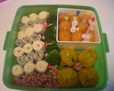お花見弁当☆子供向け♪作り方8写真